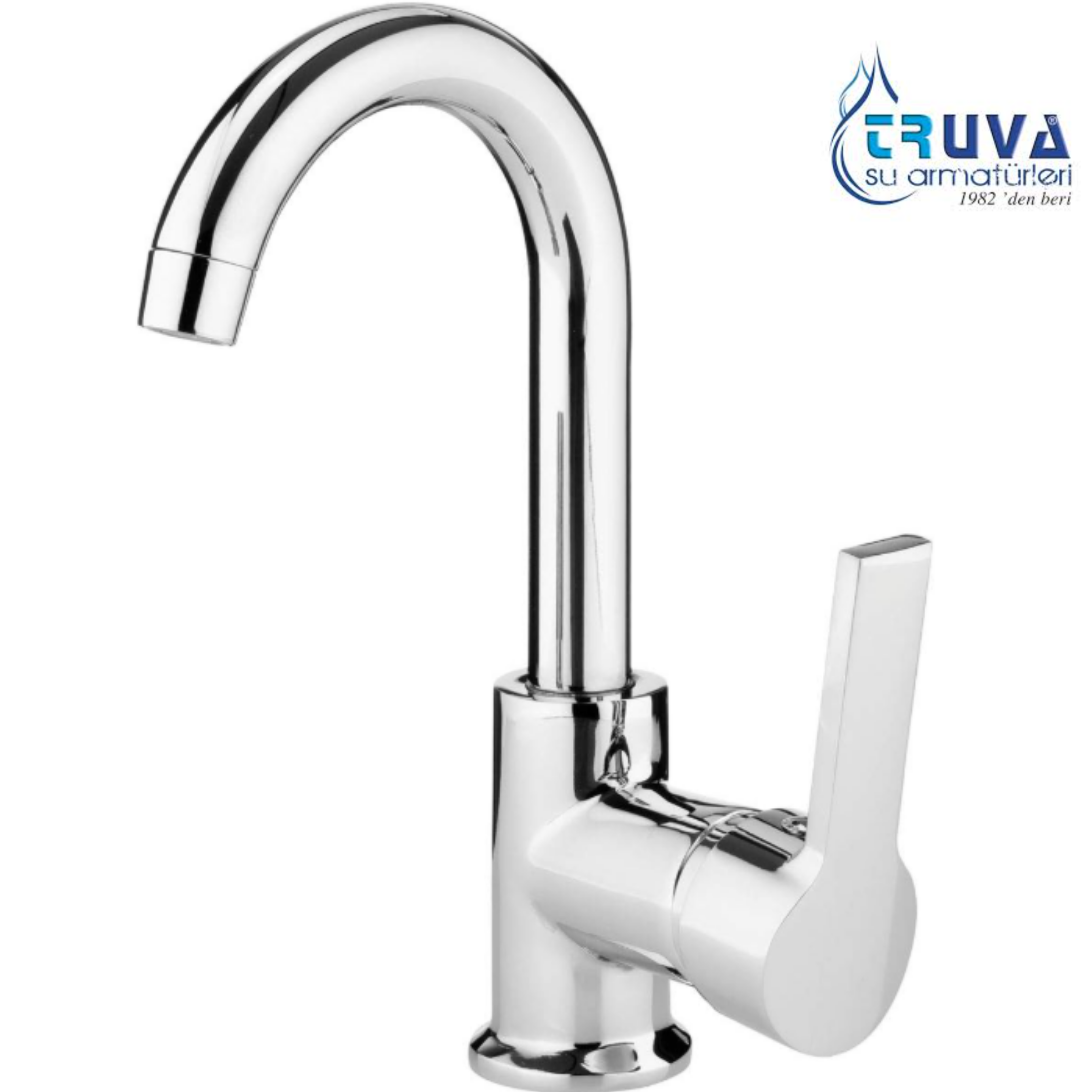 KUĞU LAVABO BATARYASI AQUA MİX 35 MM